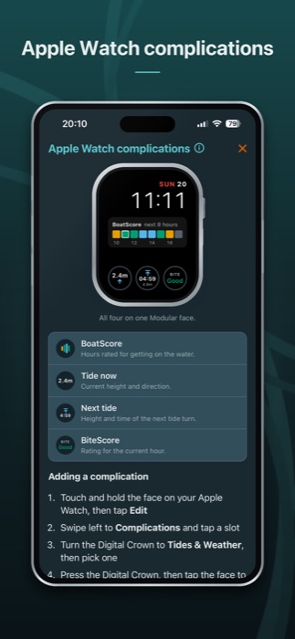 L'app per Apple Watch e le sue complicazioni