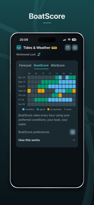 Il calendario BarcaScore, che valuta ogni ora della settimana